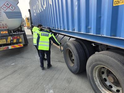 [NSP PHOTO]한국교통안전공단 경기남부본부 자동차안전단속 본격 추진