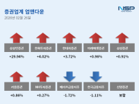 [NSP PHOTO][업앤다운]증권주 상승…한화투자증권↑·한국금융지주↓