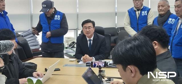 NSP통신-유의식 완주군의회 의장이 26일 차기 지방선거(도의원·군의원) 불출마를 전격 선언하고 있다. (사진 = 완주군의회)