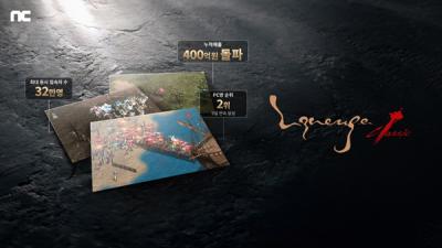 [NSP PHOTO]엔씨 리니지 클래식, 동시접속 32만·누적매출 400억 돌파