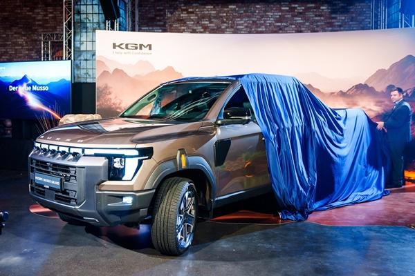 NSP통신-무쏘 유럽시장 사전 공개 (사진 = KGM)