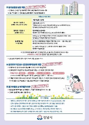 NSP통신-민간임대주택사업자 안내문(후면). (사진 = 성남시)