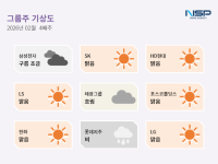 [NSP PHOTO][그룹주 기상도]삼성·한화 맑음 속 태광 흐림…K-산업, 기술력으로 보호무역 파고 넘는다