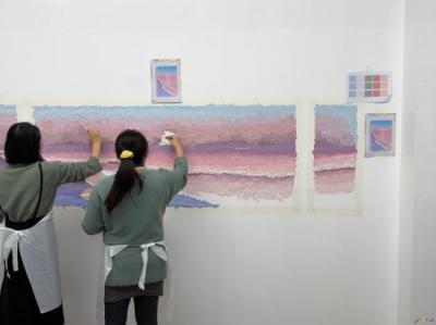 [NSP PHOTO]광양시 청년이 만드는 청년공간예담창고 실내벽화 프로젝트 성료