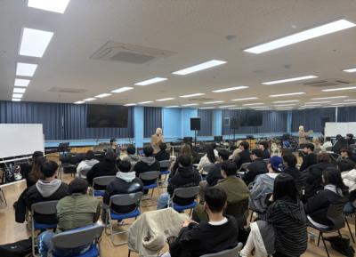 [NSP PHOTO]대경대 한류캠퍼스 이색 경력 새내기 눈길전공별 실습장 투어오리엔테이션 개최