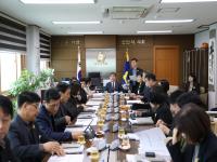 [NSP PHOTO]청도군의회, 3월 의원 정례간담회 개최