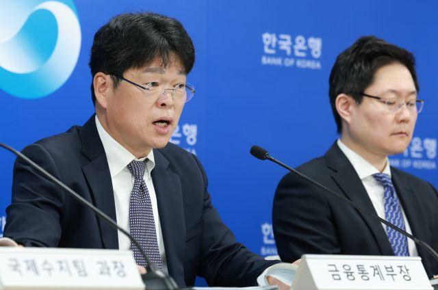 NSP통신-유성욱 경제통계1국 금융통계부장이 6일 오전 서울 중구 한국은행에서 열린 2026년 1월 국제수지(잠정) 기자설명회에서 발언하고 있다. (사진 = 한국은행)