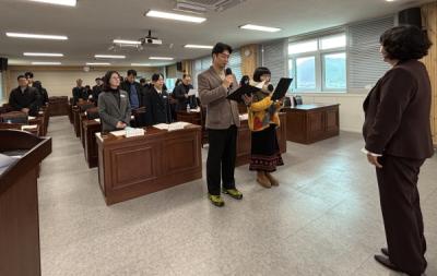 [NSP PHOTO]청송교육지원청, 상반기 관리자 대상 반부패 청렴서약식 실시