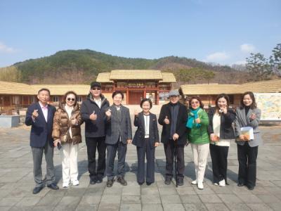 [NSP PHOTO]대구국제섬유박람회 참가 중국 관계자  유네스코 도시 고령 방문