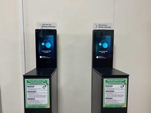 -나주시가 다회용기 사용을 장려하기 위해 공공청사에 설치한 텀블러 세척기 사진 나주시