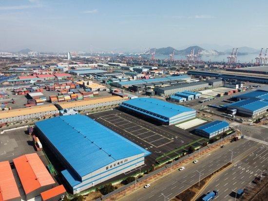 NSP통신-플로우케이 광양물류센터 전경 사진 여수광양항만공사수