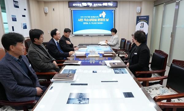 NSP통신-나주시가 매월 1회 운영 중인 시민직소상담실 사진 나주시