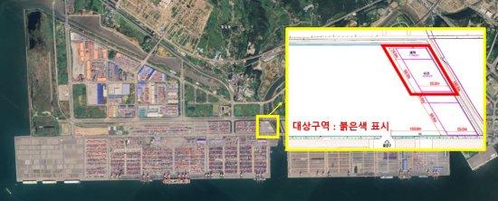 NSP통신-컨테이너 세척수리검수장 항만관련부지 5블록광양시 황길동 1385 위치도 이미지 여수광양항만공사