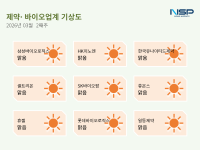 [NSP PHOTO]제약바이오업계기상도삼성바이오로직스셀트리온 등 중심 안정적 흐름 지속 중견사 체질 개선 분주