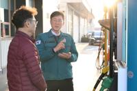 [NSP PHOTO]안산시 주유소 찾아 현장 목소리 청취