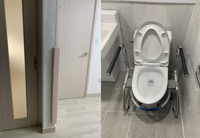 NSP통신-베리어프리가 적용돼 안전하고 편리하게 생활할 수 있도록 설계된 노인케어안심주택 내부 전경 사진 안산시