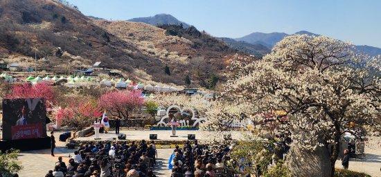 NSP통신-제25회 광양매화축제 개막식 사진 광양시청