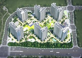 [NSP PHOTO]BS한양제일건설 평택 고덕 수자인 풍경채 1126가구 공급