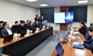 [NSP PHOTO]경산시 초거대 AI 클라우드팜센터 현장 방문