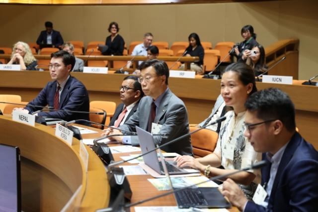 [NSP PHOTO]신상진 성남시장 유엔서 성남형 모빌리티 전파차기 포럼 개최 제안받아