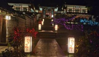 [NSP PHOTO]안동도산서원 20일부터 매화 향기 가득한 야간개장