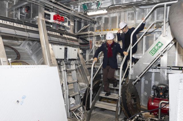 [NSP PHOTO]오늘의 행정일기 해양진흥공사 찾은 울릉군수 선박 지원 방향 모색