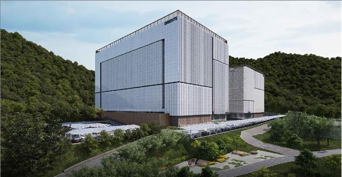 NSP통신-데이터 센터 조감도 이미지 강릉시