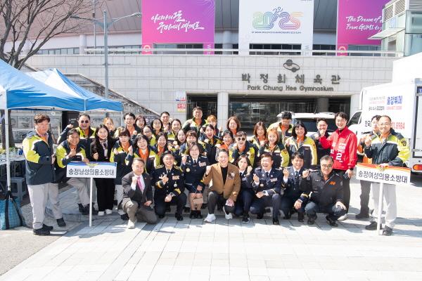 NSP통신-소방기술경연대회 모습 사진 구미시