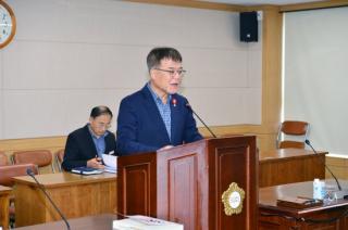 [NSP PHOTO]정회기 시의원 광양시 민관우수사례 선정관리 및 견학 지원 조례안 제3차 본회의 통과