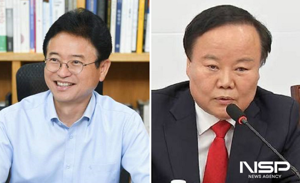 NSP통신-왼쪽부터이철우 김재원 후보 사진 NSP통신 편집