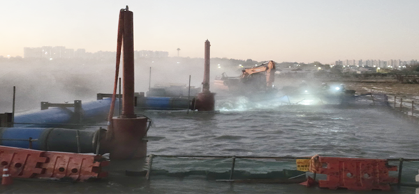 NSP통신-지난해 11월 발생한 광역상수도 누수 현장사진 사진 파주시