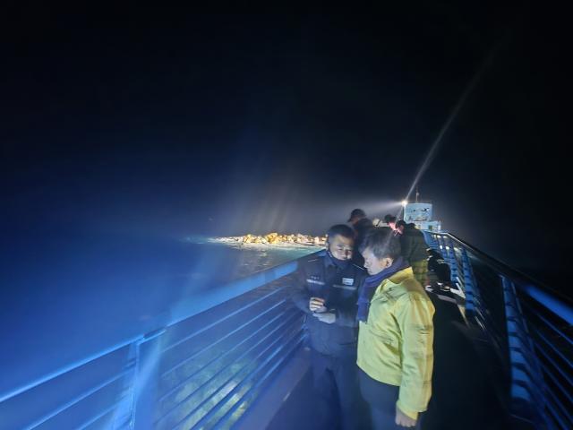 [NSP PHOTO]안전 현장 팩트체크 울릉 천부 해중전망대 인근 60대 여성 실종돼 수색 중