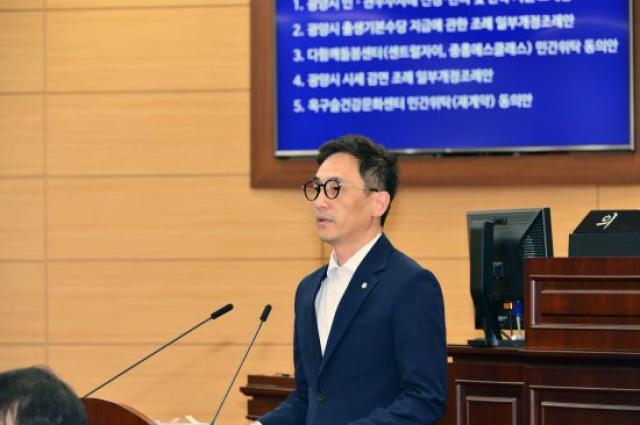 [NSP PHOTO]박철수 시의원 제345회 임시회서 5분 자유발언