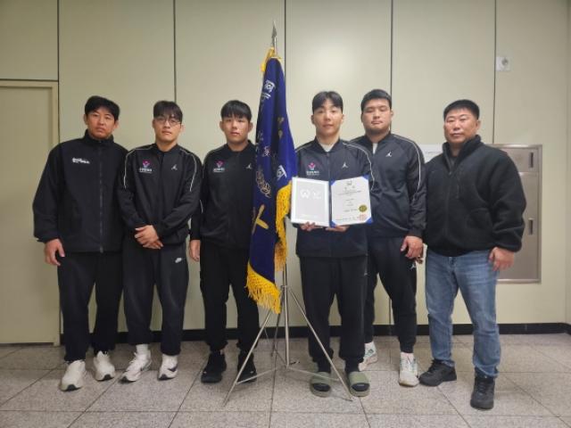 [NSP PHOTO]용인 직장운동부 유도팀이 전국대회 단체전 금메달 땄어요