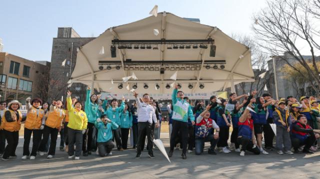 [NSP PHOTO]iM뱅크 탄소중립 실천 나무 한 그루 탄소중립 한 걸음 행사 지원