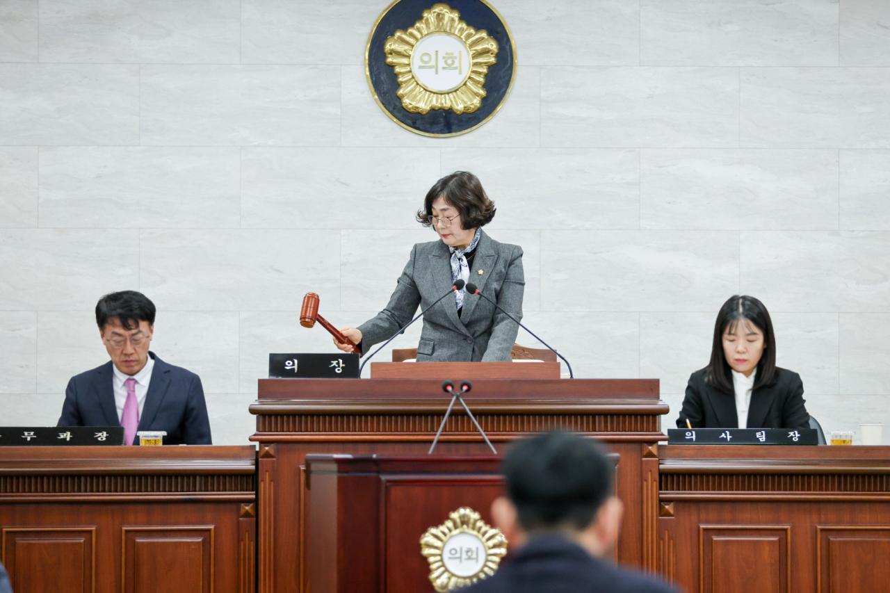 -울릉군의회는 3월 26일부터 30일까지 5일간 제292회 임시회를 열고 제9대 의회의 공식 의정활동을 마무리한다 사진 울릉군의회