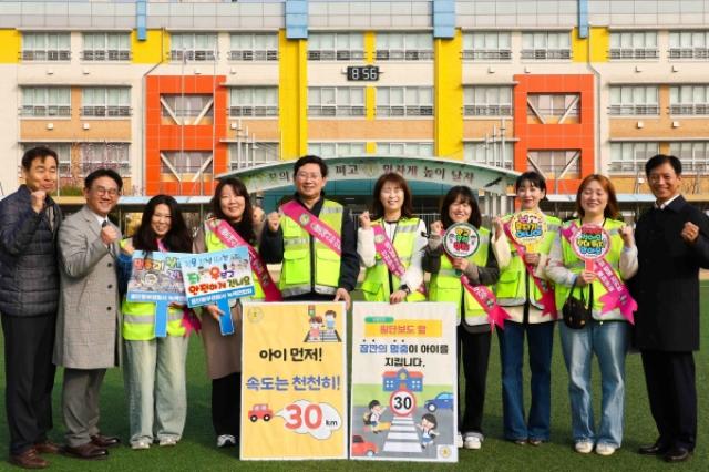 [NSP PHOTO]현장에 답이 있다이상일 용인시장 학생 안전 통학 기반 조성 추진