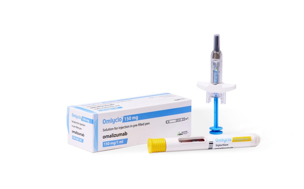 -셀트리온의 알레르기 질환 치료제 옴리클로 사진 셀트리온