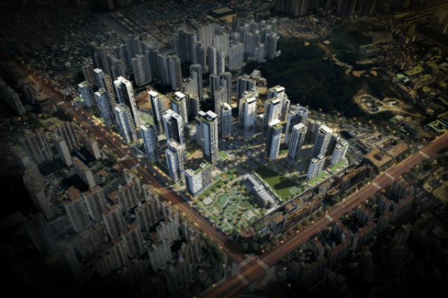 [NSP PHOTO]1기 신도시 재건축 구간 산본 11구역 LH가 사업 시행자로