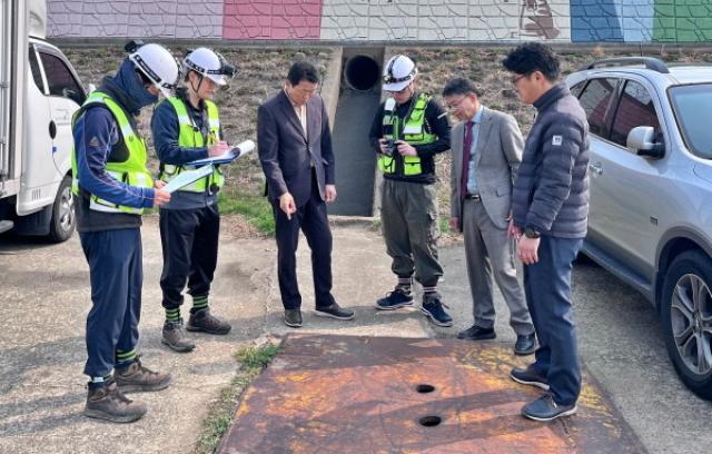 [NSP PHOTO]경주시 형산강 홍수기 대비 집중 안전점검 실시