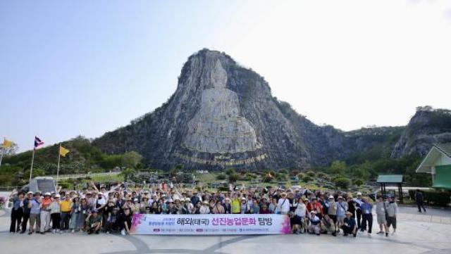 [NSP PHOTO]동광양농협 태국 농업 현장 탐방조합원 기후변화 대응 역량 강화