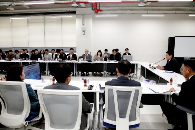 [NSP PHOTO]최대호 안양시장 AI 기업 맞춤형 지원 방향 제시