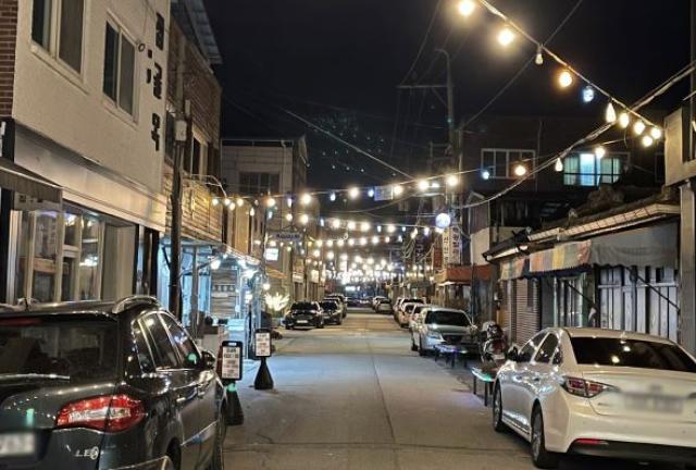 [NSP PHOTO]영주시 학사골목 일원 관내 제1호 골목형상점가 지정