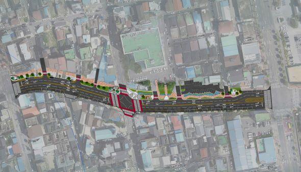 -안동시 안기천 생태물길 복원사업 추진 보행자 중심의 걷기 좋은 거리 조성으로 지역 활력 기대 사진 안동시