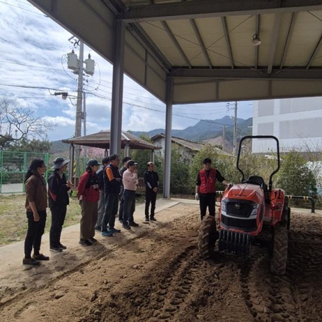 [NSP PHOTO]곡성군 새내기 귀농인 농기계 실습교육 실시