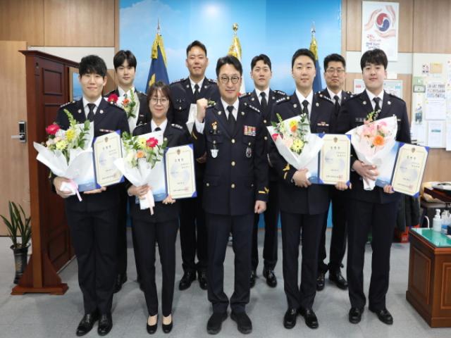 [NSP PHOTO]포항해경 경찰공무원 승진임용식 개최국민에게 신뢰받는 해양경찰로 거듭날 것 다짐