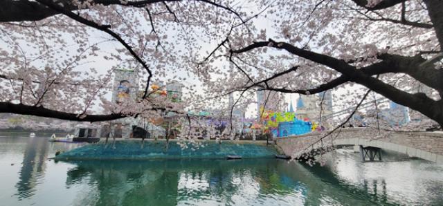 [NSP PHOTO]가보니게임이 현실로 메이플 아일랜드 가족 방문객도 함께