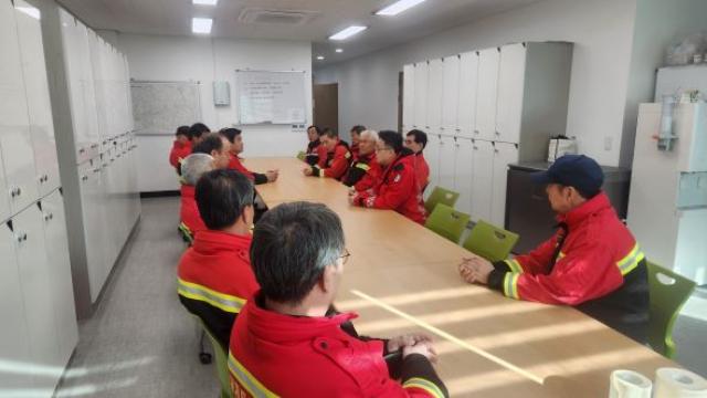 [NSP PHOTO]박시홍 봉화군수 권한대행 산불대응센터 현장 방문