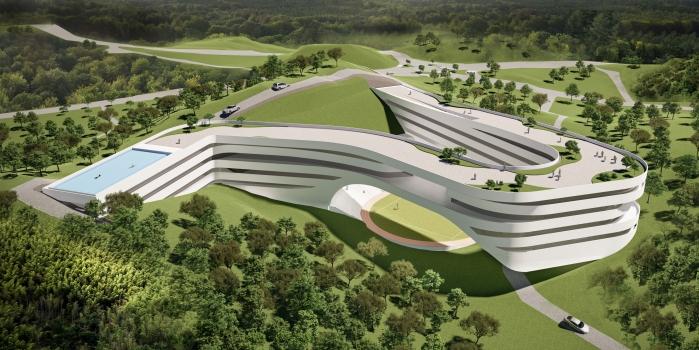 -대부도에 설립될 공립형 국제학교가칭경기안산1교 조감도 사진 안산시