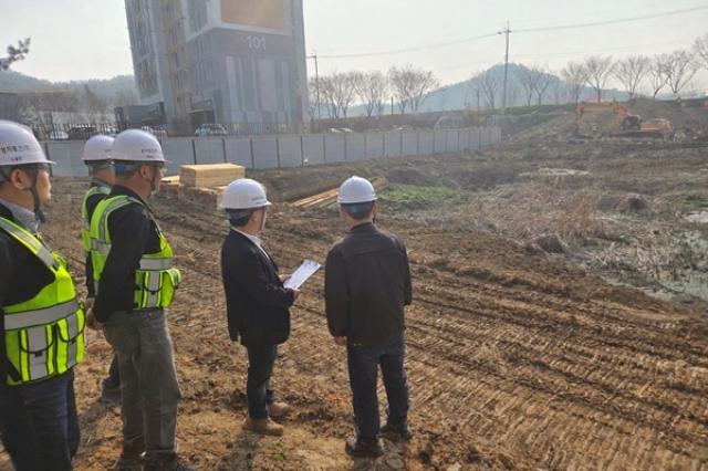 [NSP PHOTO]나주시 주요 건설사업장 해빙기 안전관리 강화